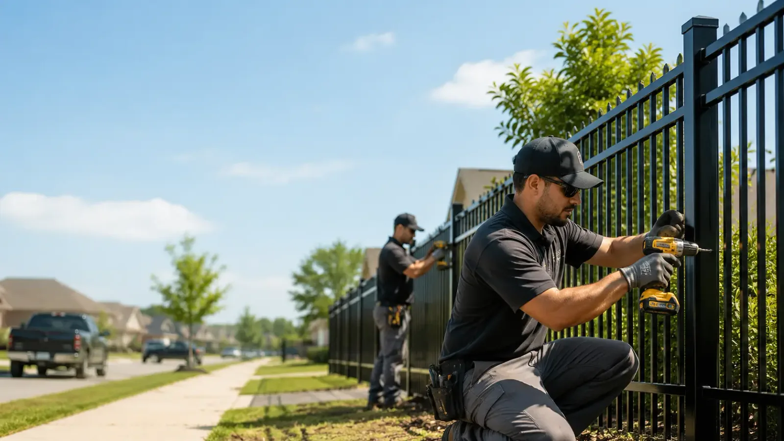 Metal Fence Installation in Clayton, WI